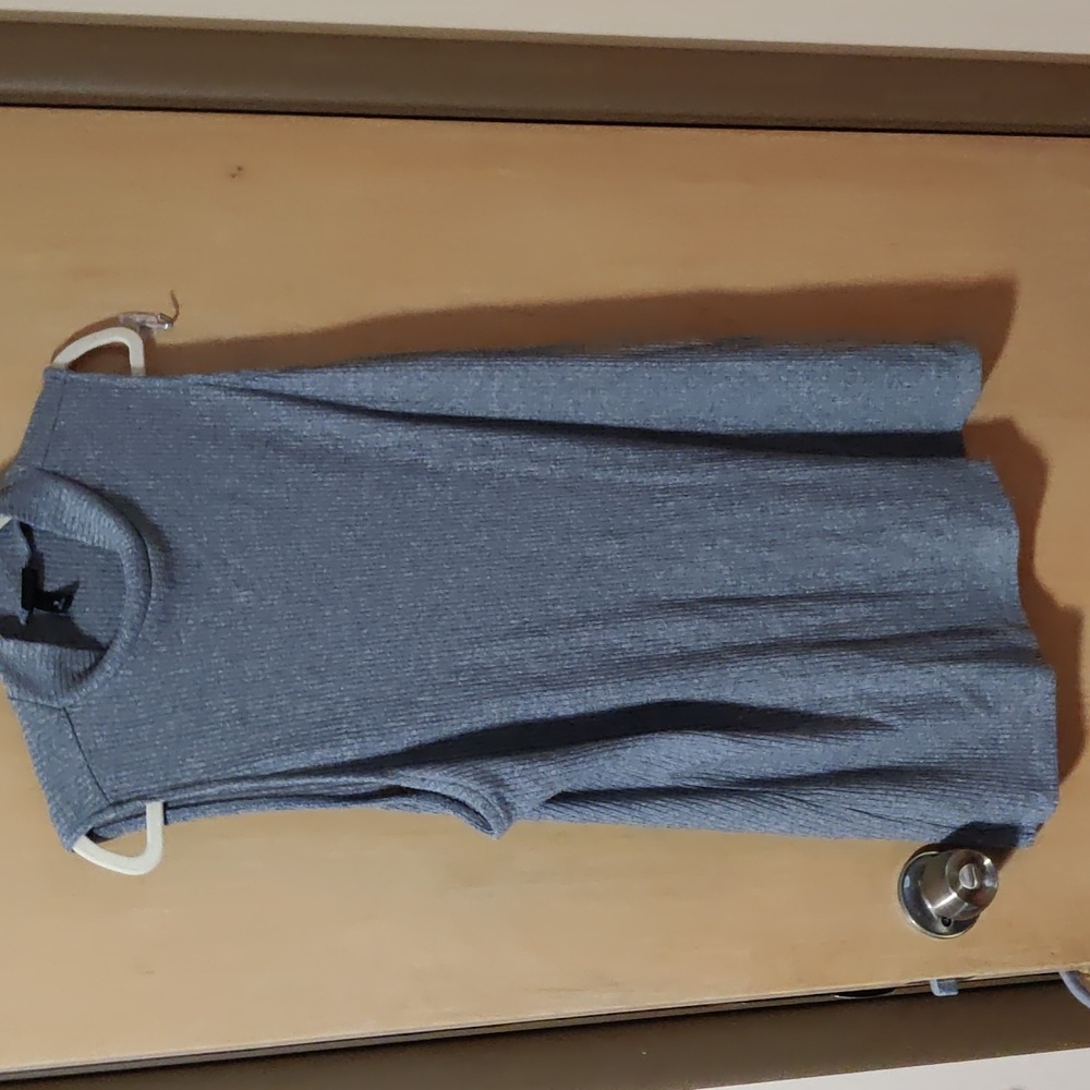 Torrid Gray High Neck Tank Top or Vest.  Size 3